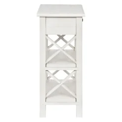 Cream Wooden Plank Side Table-Kirkland's Home Hot