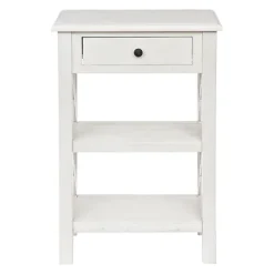 Cream Wooden Plank Side Table-Kirkland's Home Hot
