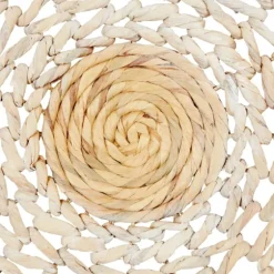 Cream Woven Dried Plant Wall Sculptures, Set Of 3-Kirkland's Home Discount