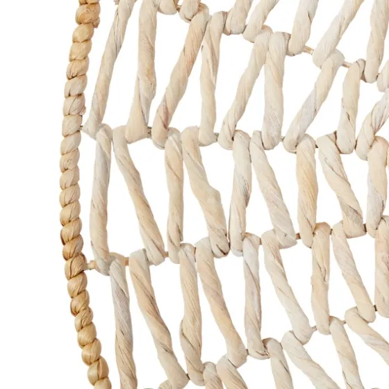Cream Woven Dried Plant Wall Sculptures, Set Of 3-Kirkland's Home Discount