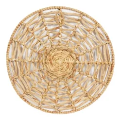 Cream Woven Dried Plant Wall Sculptures, Set Of 3-Kirkland's Home Discount