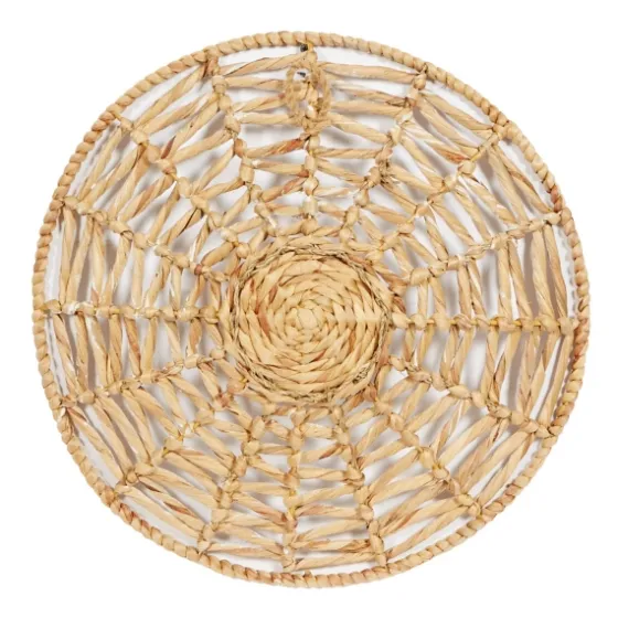 Cream Woven Dried Plant Wall Sculptures, Set Of 3-Kirkland's Home Discount