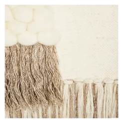 Cream Woven Layered Textured Macrame Wall Hanging-Kirkland's Home Best Sale