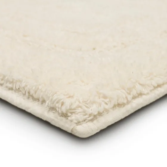 Creme Plush Reversible Cotton Bath Mat, 34 In.-Kirkland's Home Shop