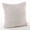 Crochet Pom Pom Cotton Pillow-Kirkland's Home Best Sale