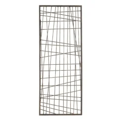 Crosshatch Metal Frame Plaque-Kirkland's Home Cheap