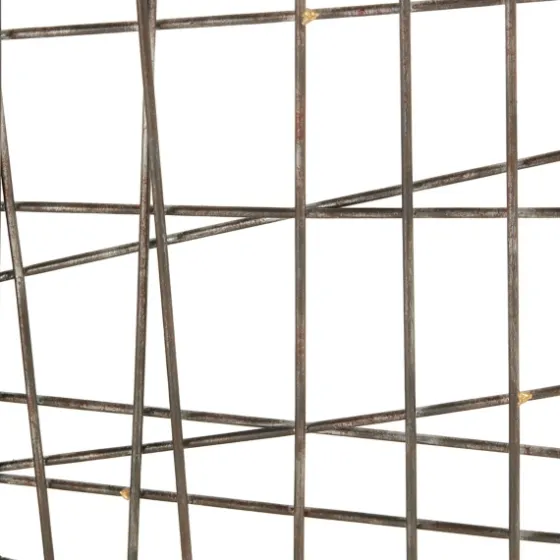 Crosshatch Metal Frame Plaque-Kirkland's Home Cheap
