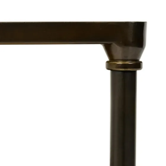 Crowley Wood And Iron Bunching Coffee Table-Kirkland's Home Store