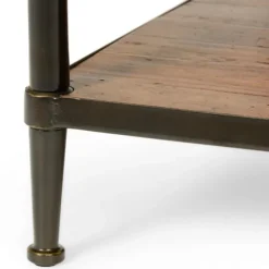 Crowley Wood And Iron Bunching Coffee Table-Kirkland's Home Store