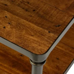 Crowley Wood And Iron Bunching Coffee Table-Kirkland's Home Store