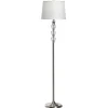 Crystal And Silver Metal Floor Lamp-Kirkland's Home Best Sale