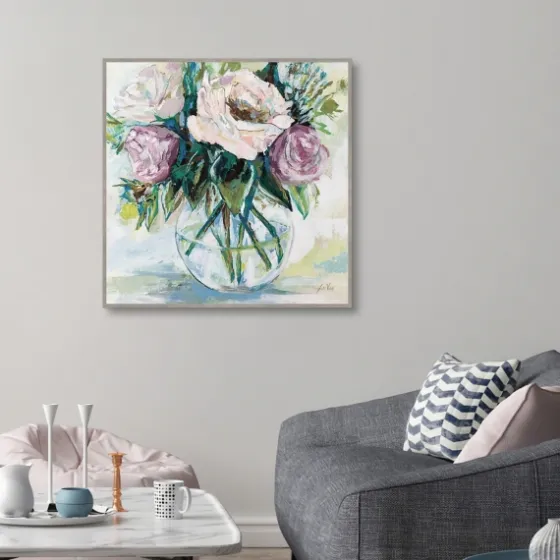 Crystal Clear Light Framed Canvas Art Print-Kirkland's Home Shop