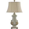 Crystal Cream Traditional Table Lamp-Kirkland's Home Fashion