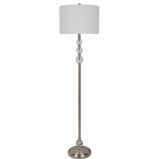 Crystal Orb Stacked Floor Lamp, 60 In.-Kirkland's Home Outlet