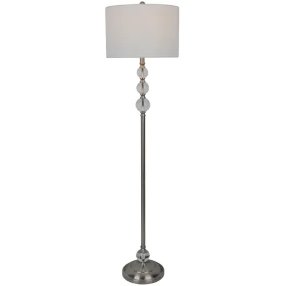 Crystal Orb Stacked Floor Lamp, 60 In.-Kirkland's Home Outlet