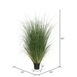 Curled Green Grass Potted Plant-Kirkland's Home Store