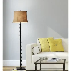 Curved Emma Floor Lamp-Kirkland's Home Clearance