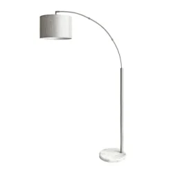 Curved Floor Lamp With Marble Base-Kirkland's Home Hot