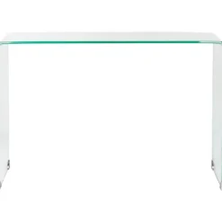 Curved Glass Console Table-Kirkland's Home Sale