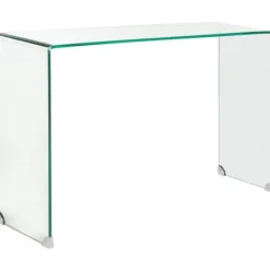 Curved Glass Console Table-Kirkland's Home Sale