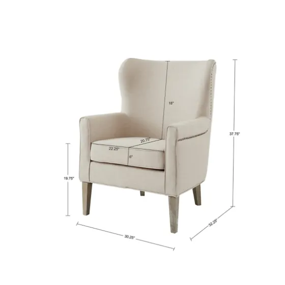 Curved Wingback Accent Chair-Kirkland's Home Best