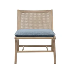 Cushion Ash Cane Back Accent Chair-Kirkland's Home Flash Sale