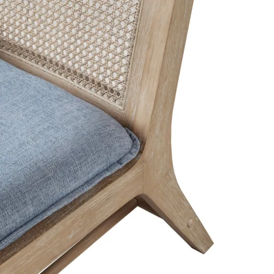 Cushion Ash Cane Back Accent Chair-Kirkland's Home Flash Sale