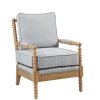 Cushion Beaded Wood Frame Accent Chair-Kirkland's Home Cheap