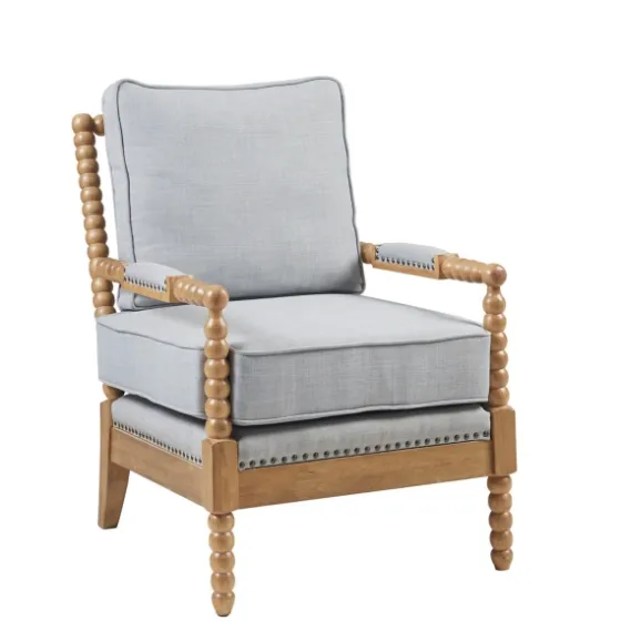 Cushion Beaded Wood Frame Accent Chair-Kirkland's Home Cheap