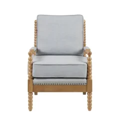 Cushion Beaded Wood Frame Accent Chair-Kirkland's Home Cheap