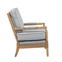 Cushion Beaded Wood Frame Accent Chair-Kirkland's Home Cheap