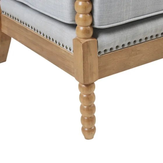 Cushion Beaded Wood Frame Accent Chair-Kirkland's Home Cheap