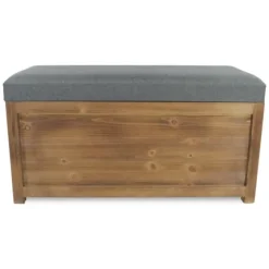 Cushioned Storage Benches, Set Of 2-Kirkland's Home Hot