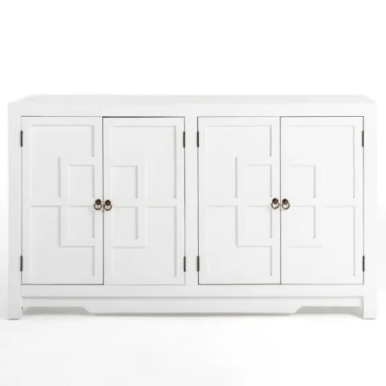 Cyra 4-Door Wood Cabinet-Kirkland's Home Clearance