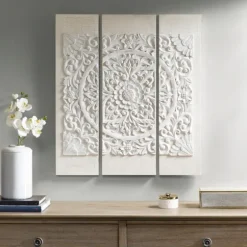 3D Embellished Canvas 3-Pc. Set-Kirkland's Home Store