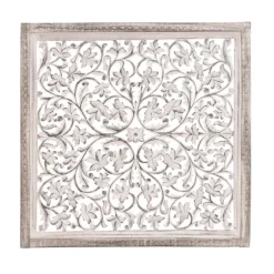Daisy Distressed Carved Wall Plaque-Kirkland's Home Discount