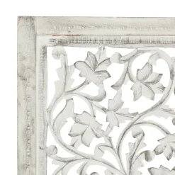 Daisy Distressed Carved Wall Plaque-Kirkland's Home Discount