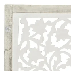 Daisy Distressed Carved Wall Plaque-Kirkland's Home Discount