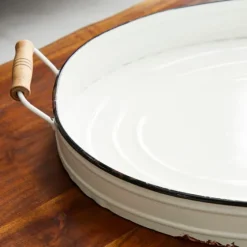 Daisy Farmhouse 2-Pc. Decorative Tray Set-Kirkland's Home Sale