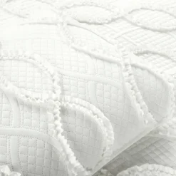 Daisy Trellis Ruffles 3-Pc. Queen Quilt Set-Kirkland's Home Discount