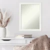 Daisy White Modern Decorative Framed Mirror-Kirkland's Home Flash Sale