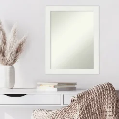 Daisy White Modern Decorative Framed Mirror-Kirkland's Home Flash Sale