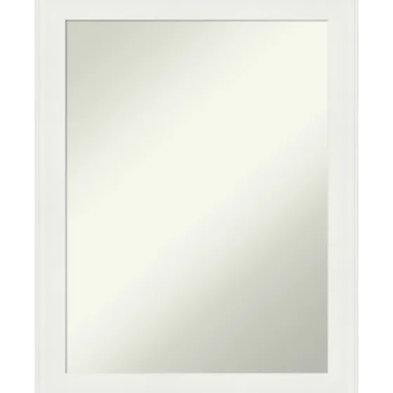 Daisy White Modern Decorative Framed Mirror-Kirkland's Home Flash Sale