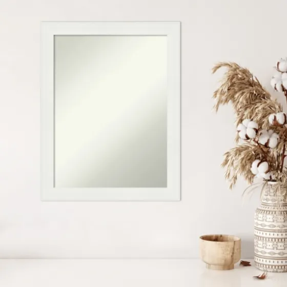 Daisy White Modern Decorative Framed Mirror-Kirkland's Home Flash Sale
