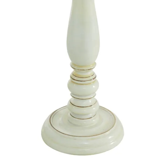 Daisy White Rustic 3-Pc. Candle Holder Set-Kirkland's Home Outlet