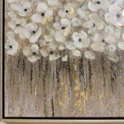 Dancing Flowers Textured Canvas Art Print-Kirkland's Home Clearance