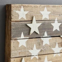 Dark American Flag Wooden Wall Sculpture-Kirkland's Home Best Sale