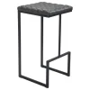 Dark And Black Upholstered Barstool-Kirkland's Home Shop