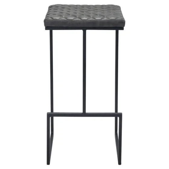 Dark And Black Upholstered Barstool-Kirkland's Home Shop