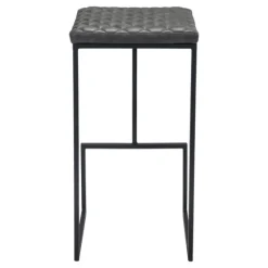Dark And Black Upholstered Barstool-Kirkland's Home Shop